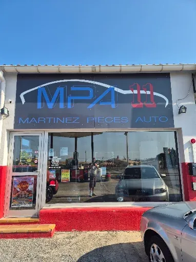 Façade du magasin MPA 11 Martinez Pièces Auto à Port-la-Nouvelle